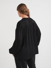 Load image into Gallery viewer, The Half Placket Draped Top
