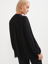 Load image into Gallery viewer, The Half Placket Draped Top
