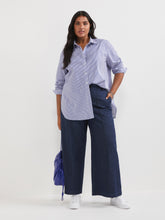 Load image into Gallery viewer, The Stripe Cotton Poplin Shirt
