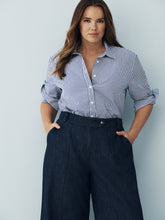 Load image into Gallery viewer, The Stripe Cotton Poplin Shirt
