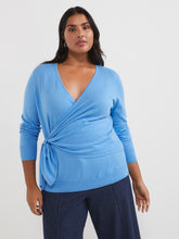Load image into Gallery viewer, The Wrap Tie Pullover

