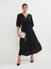 Load image into Gallery viewer, The Draped Crinkle Dress
