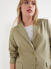 Load image into Gallery viewer, The Stretch Linen Blazer
