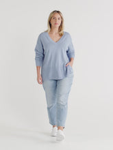 Load and play video in Gallery viewer, The Relaxed V-Neck Pullover
