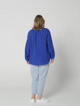 Load and play video in Gallery viewer, The Cotton Crinkle Popover Top
